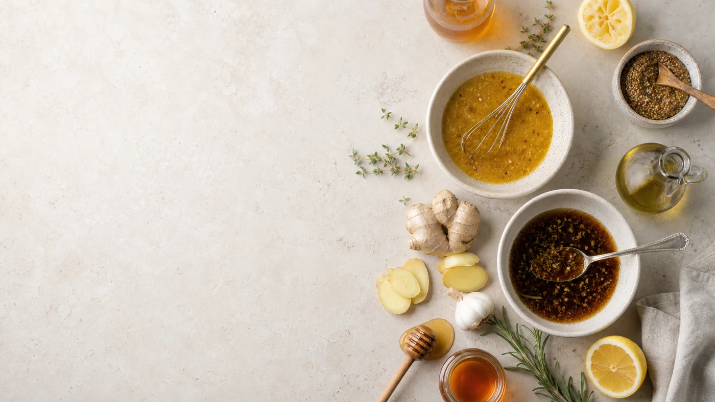 Comment choisir un miel pour une vinaigrette ou une marinade ?